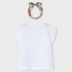 Blusa Con Diadema Para Niña Mod.3009 Marca Mayoral®