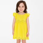 Vestido Bordado Para Niña Mod. 3952 Marca Mayoral ®