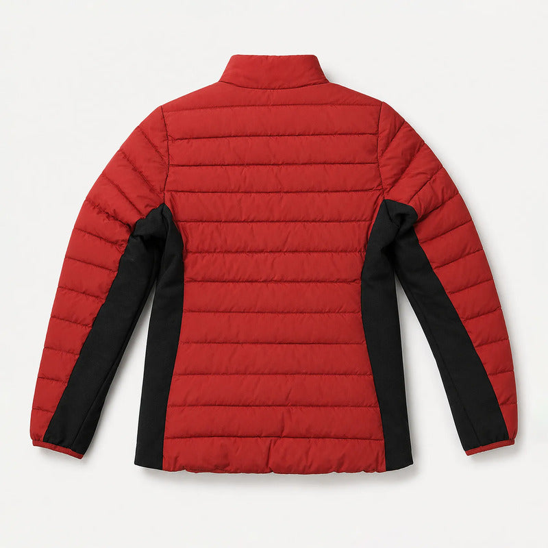 Chamarra Capitonada Para Mujer Dw90-pol9010 Greenlander® Rojo G Capitonado