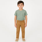 Pantalón Sarga Para Niño Mod.509 Marca Mayoral® Camel Liso 9