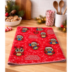 Servilleta De Cocina Multiusos Microfibra Estampada 40x40 Cm