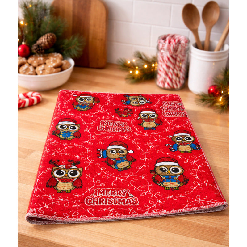 Servilleta De Cocina Multiusos Microfibra Estampada 40x40 Cm