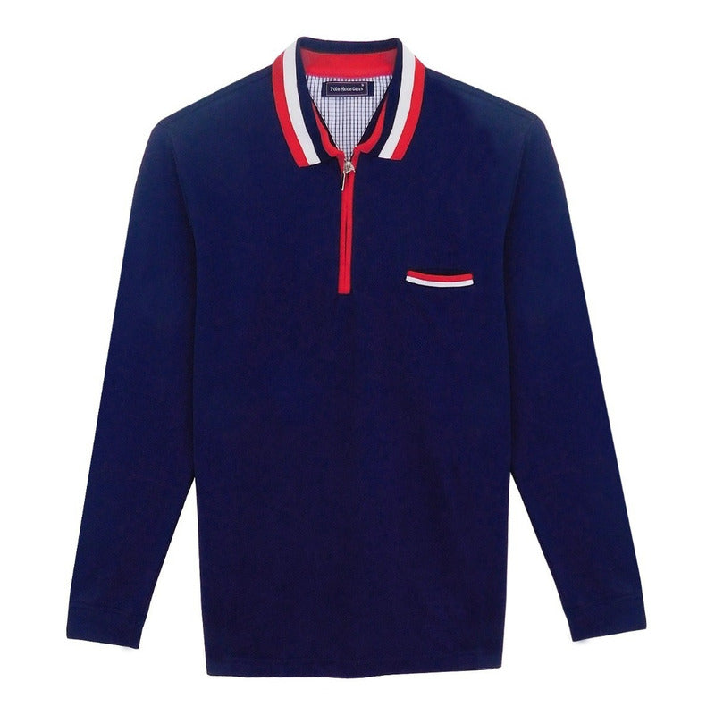 Playera Manga Larga Para Hombre Marca Polo Mode Gens®