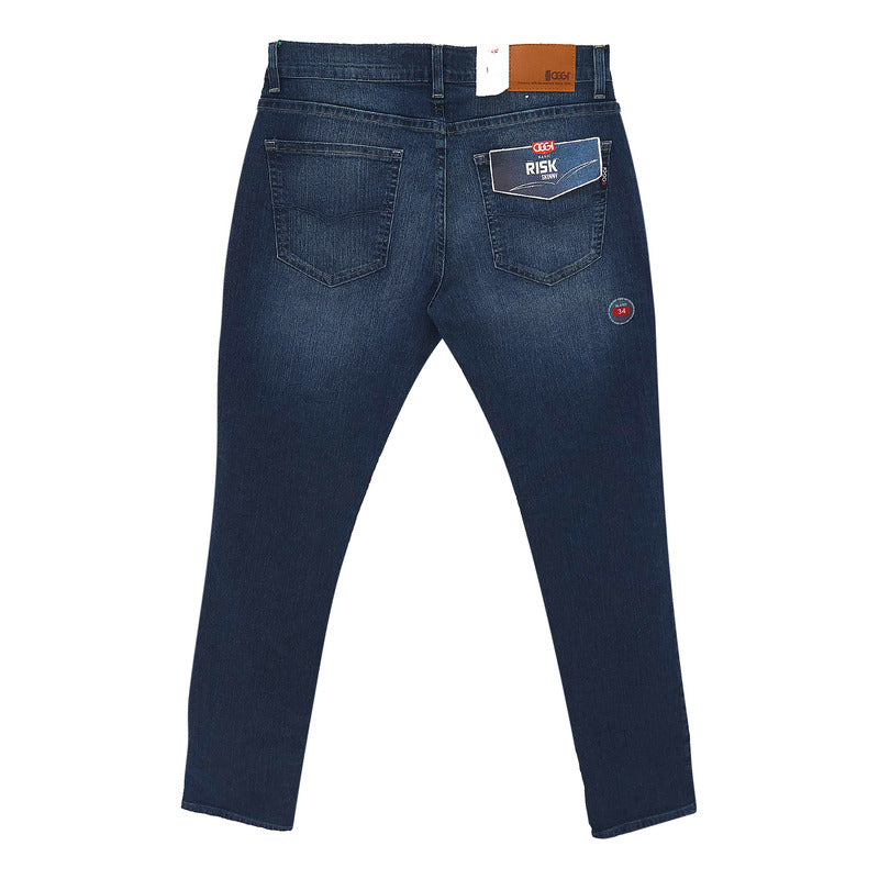 Pantalon De Mezclilla Para Hombre Mod. 224130 Marca Oggi®