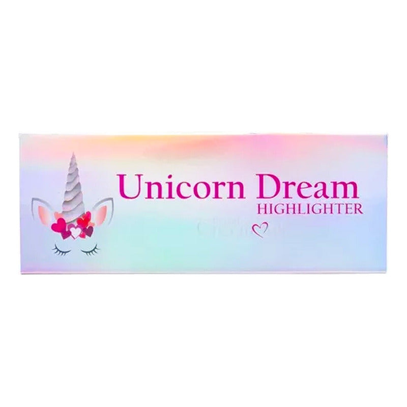 Iluminador Highlighter Mod. Unicorn Dream Beauty Creations® Multicolor
