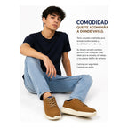 Zapato Tipo Tenis Casual Para Caballero M.d2126761s Dockers® Marrón Lisa 6,0 Mx