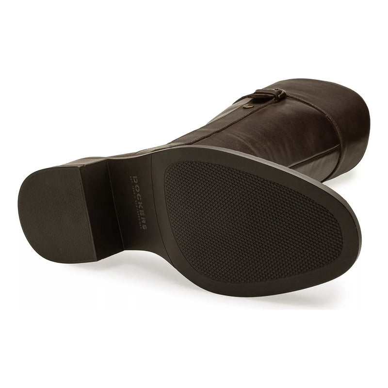 Bota Larga De Mujer 5cm Mod. D1224363 Marca Dockers®