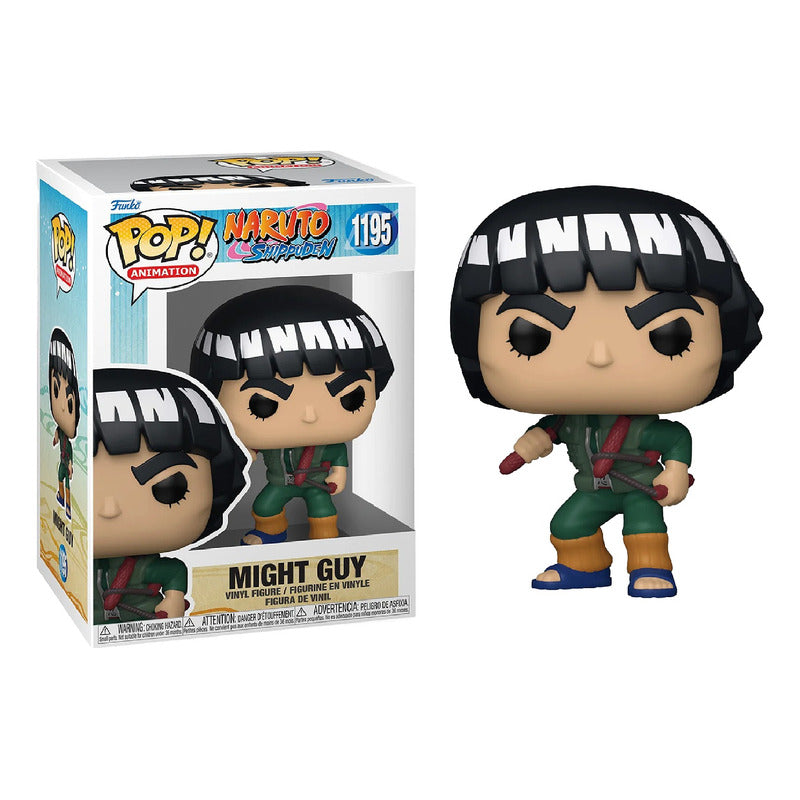 Funko Pop® Might Guy 1195 Naruto Shippuden Figura De Vinil