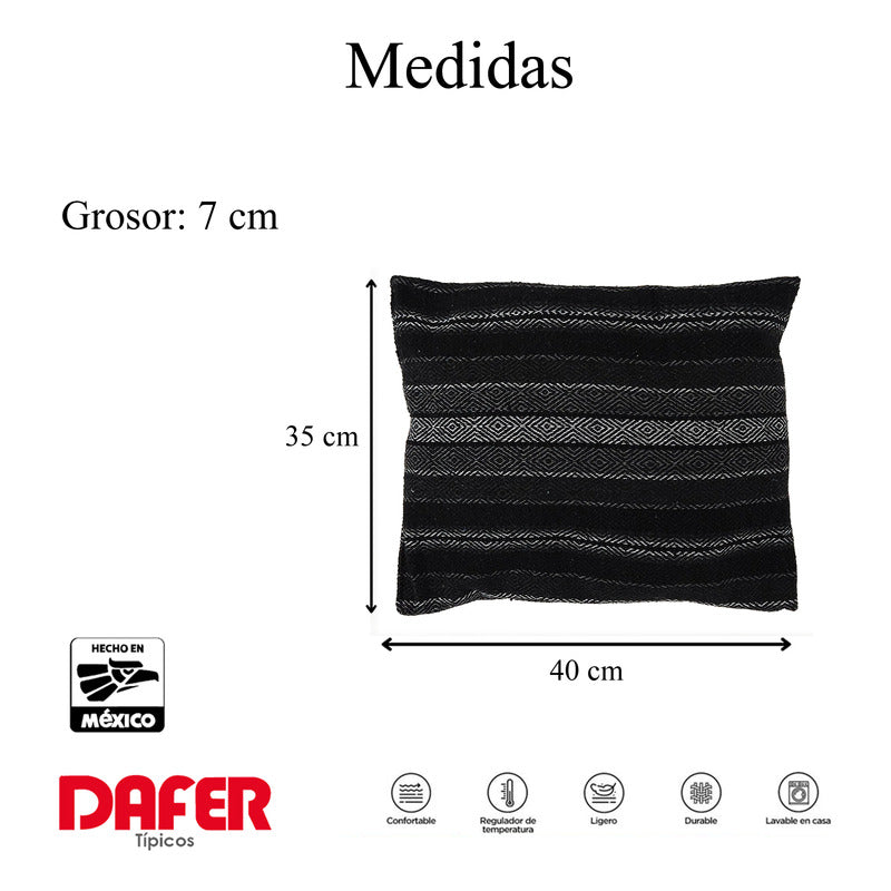 Frazada De Viaje Artesanal Con Almohada Set De Descanso