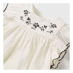 Blusa Holgada Para Niña Mod.1186 Crudo Marca Mayoral® Crudo 18 Meses