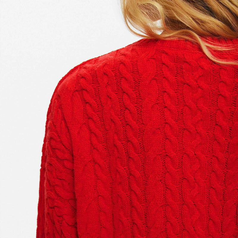 Sweater Juvenil De Punto Con Relieve De Dama Marca Desigual®