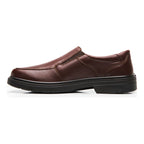 Zapato Conford Para Hombre Mod.419602 Marca Flexi® Marrón Oscuro Lisa 28 Mx