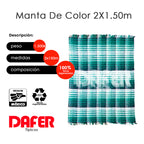 Cobija Mexicana Manta De Color 2x1.50m Económica
