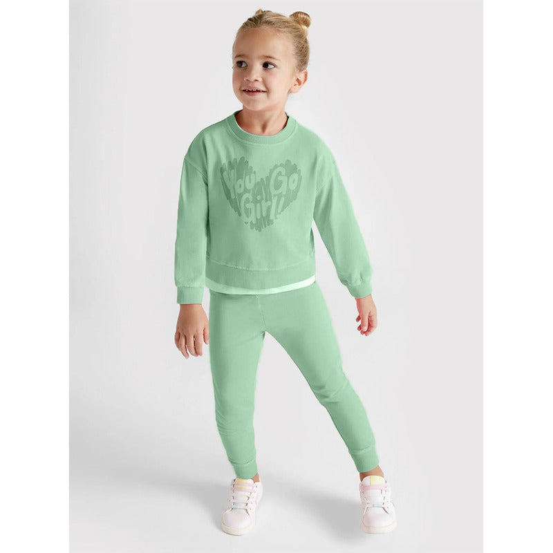 Conjunto Deslavado De Niña Sudadera+pans+short 3841 Mayoral® Jade Lisa 5 Años