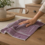 Servilleta De Cocina Multiusos Tejida 54 X 46cm Violeta Frutas