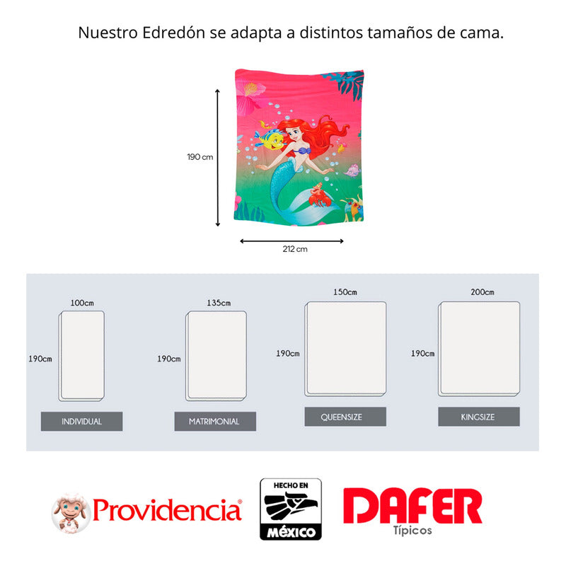 Edredón Doble Vista Matrimonial 1.9x2.12m Providencia®