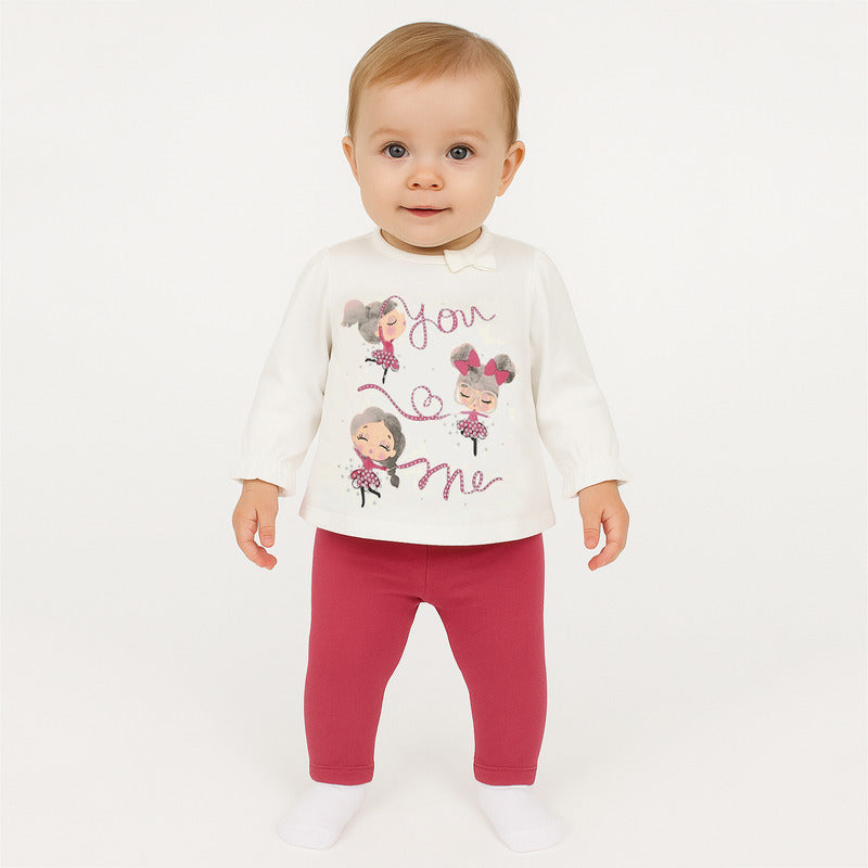 Conjunto Para Bebe Pantalón + Blusa Marca Mayoral®