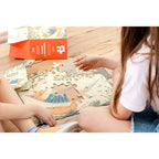 Libro + Rompecabezas Infantil 50pz  Cuentos Y Manzanas
