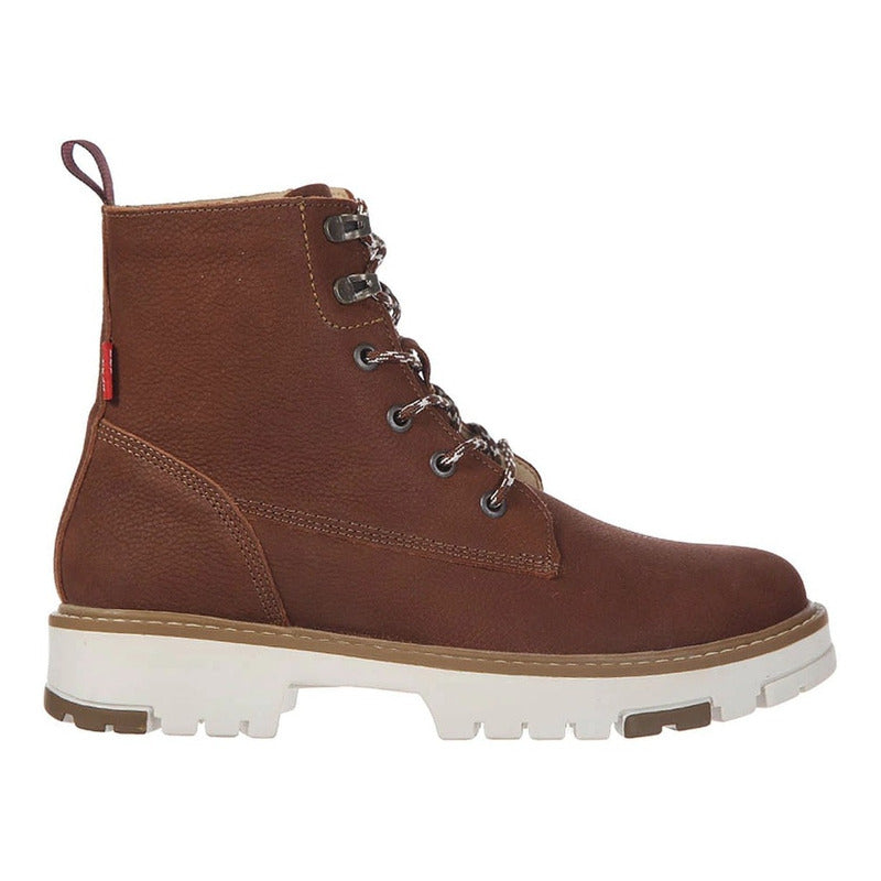 Bota De Piel Corta Para Mujer Mod.l1222271 Marca Levi's®