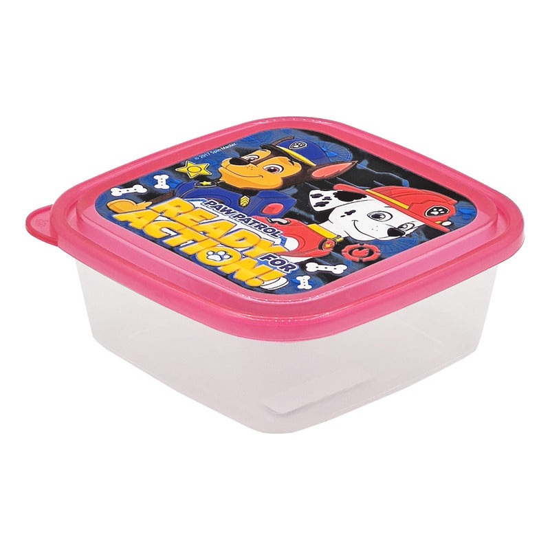 Recipiente Infantil Escolar Para Comida Diseños Varios