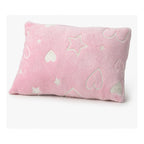 Almohada Infantil Pillow Suave Con Diseño Rosa Claro