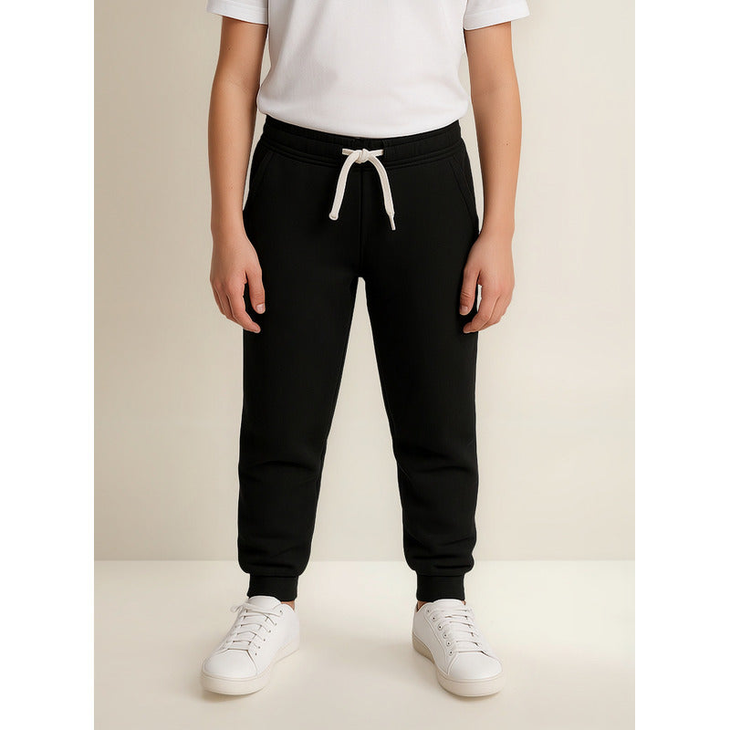 Pants Cómodo Para Niño Mod.744 Marca Mayoral® Negro Liso 18