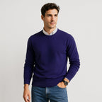 Suéter Para Hombre Básico De Punto Fino E55301 Marca Bobois®