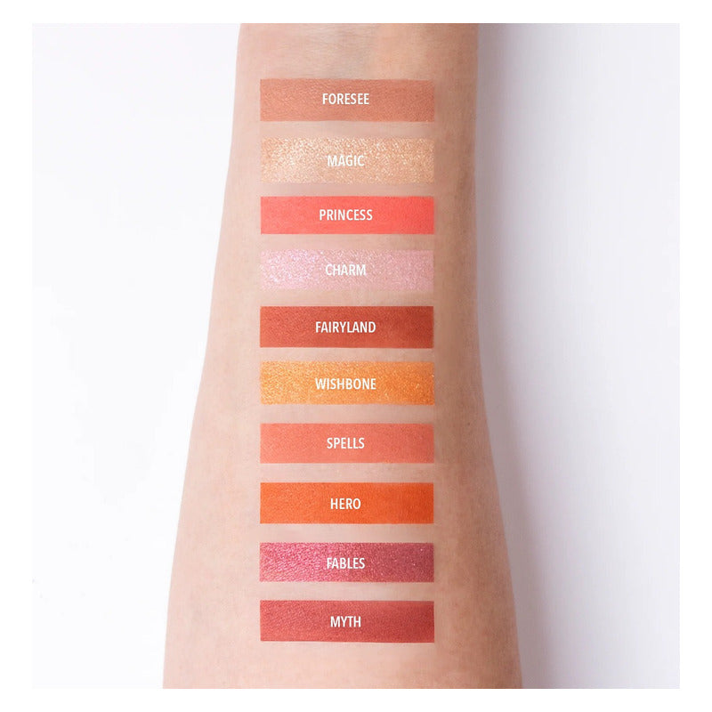 Sombras De Ojos 10 Tonos Mod. Little Fairytales Marca Moira® Cálidos
