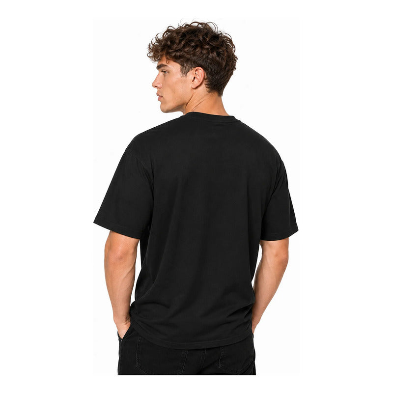 Playera Oversize Fit De Hombre Venom Mascara De Latex® Negro Venom M Lisa