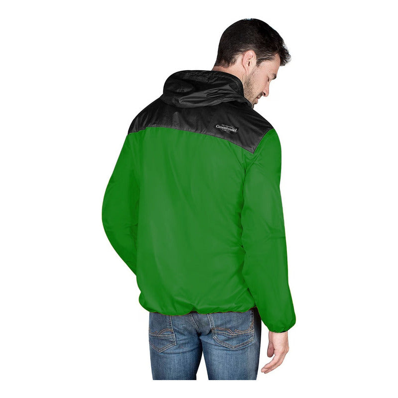 Chamarra Rompevientos Empacable Cw80 Marca Greenlander®