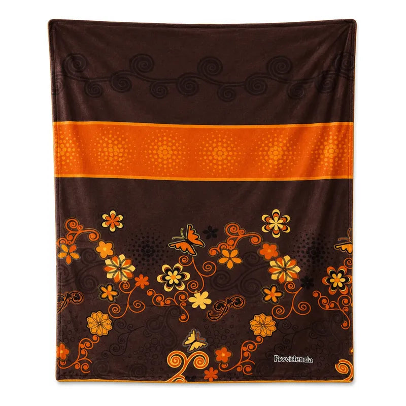 Edredón Jumbo De Borrega King Size 2.30mx2.40m Providencia® Kansas Multicolor