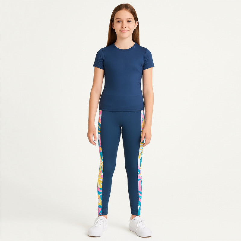 Legging Deportivo Para Niña Mod.6758 Cobalto Marca Mayoral®