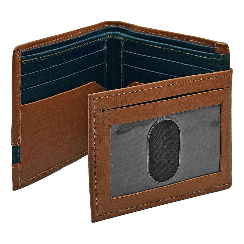 Cartera De Piel Para Hombre Marca Giron®