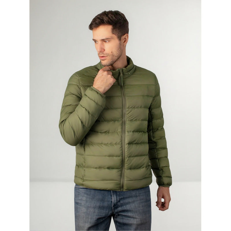 Chamarra Capitonada De Hombre Cw89-pol8764 Greenlander®