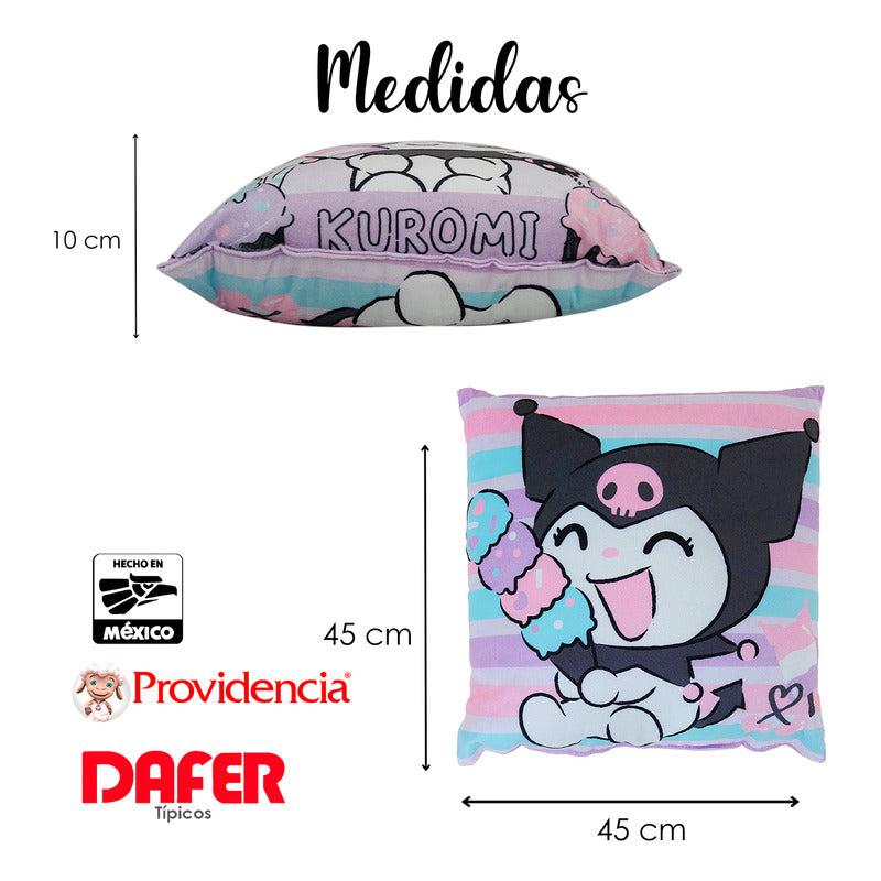 Cojín Reversible Infantil 45x45 Ultra Suave Providencia®