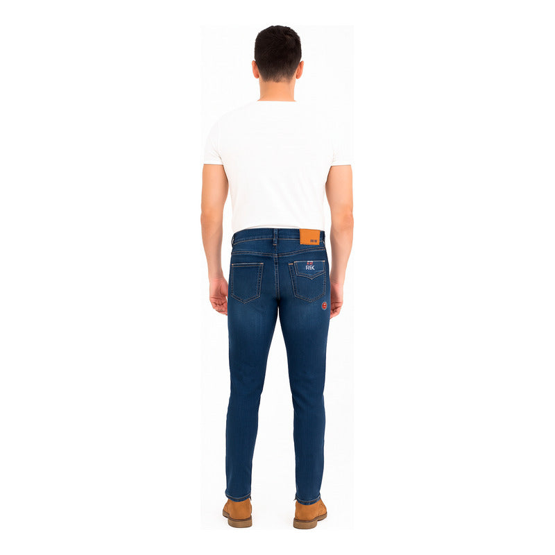 Pantalon De Mezclilla Para Hombre Mod. 224130 Marca Oggi®