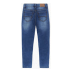 Pantalón Mezclilla Para Niño Mod.7585 Marca Mayoral® Azul Claro Liso 16