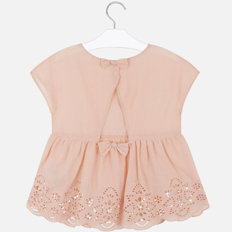 Blusa Holgada Para Niña Mod.6167 Nude Marca Mayoral® Nude 8 Años