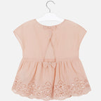 Blusa Holgada Para Niña Mod.6167 Nude Marca Mayoral® Nude 8 Años