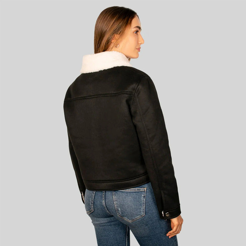 Chamarra Para Mujer Tipo Gamuza Dw89-gam7277 Greenlander®