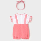 Conjunto De Bebé Overol+camisa+diadema Mod.1612 Mayoral®