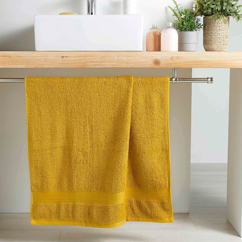 Toalla Absorbente De Baño Poliéster 167cmx90.5cm Colores