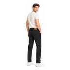 Pantalon Para Hombre Mod. Cprc0205 Marca Lob® Negro Lisa 33