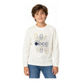 Playera Casual Para Niño Mod.7045 Marca Nukutavake Mayoral® Beige Básquetbol 10 Años Lisa