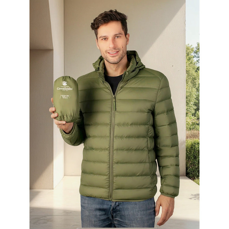 Chamarra Capitonada De Hombre Cw89-pol8764 Greenlander®