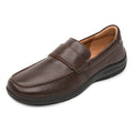 Zapato Mocasín Driver Para Caballero Mod.415907 Marca Flexi® Chocolate Lisa 26,5 Mx