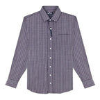 Camisa Regular Fit Cuadros Para Hombre Marca White Peak®