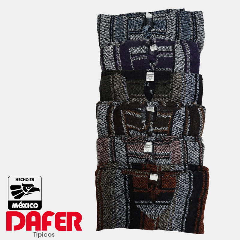 Sudadera Canguro Artesanal De Jerga Infantil Mayoreo 6pz