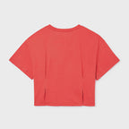 Blusa Holgada Juvenil Mod.6004 Marca Mayoral® Coral Lisa 10 Años