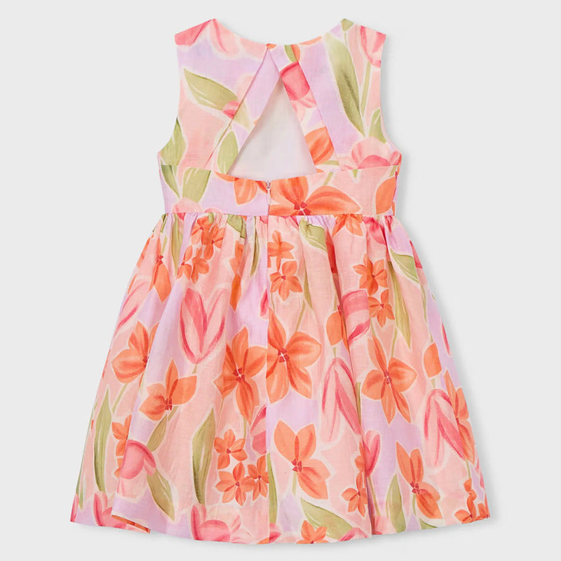 Vestido De Ceremonia Para Niña Mod.3913 Marca Mayoral® Blossom Floreado 3 Años